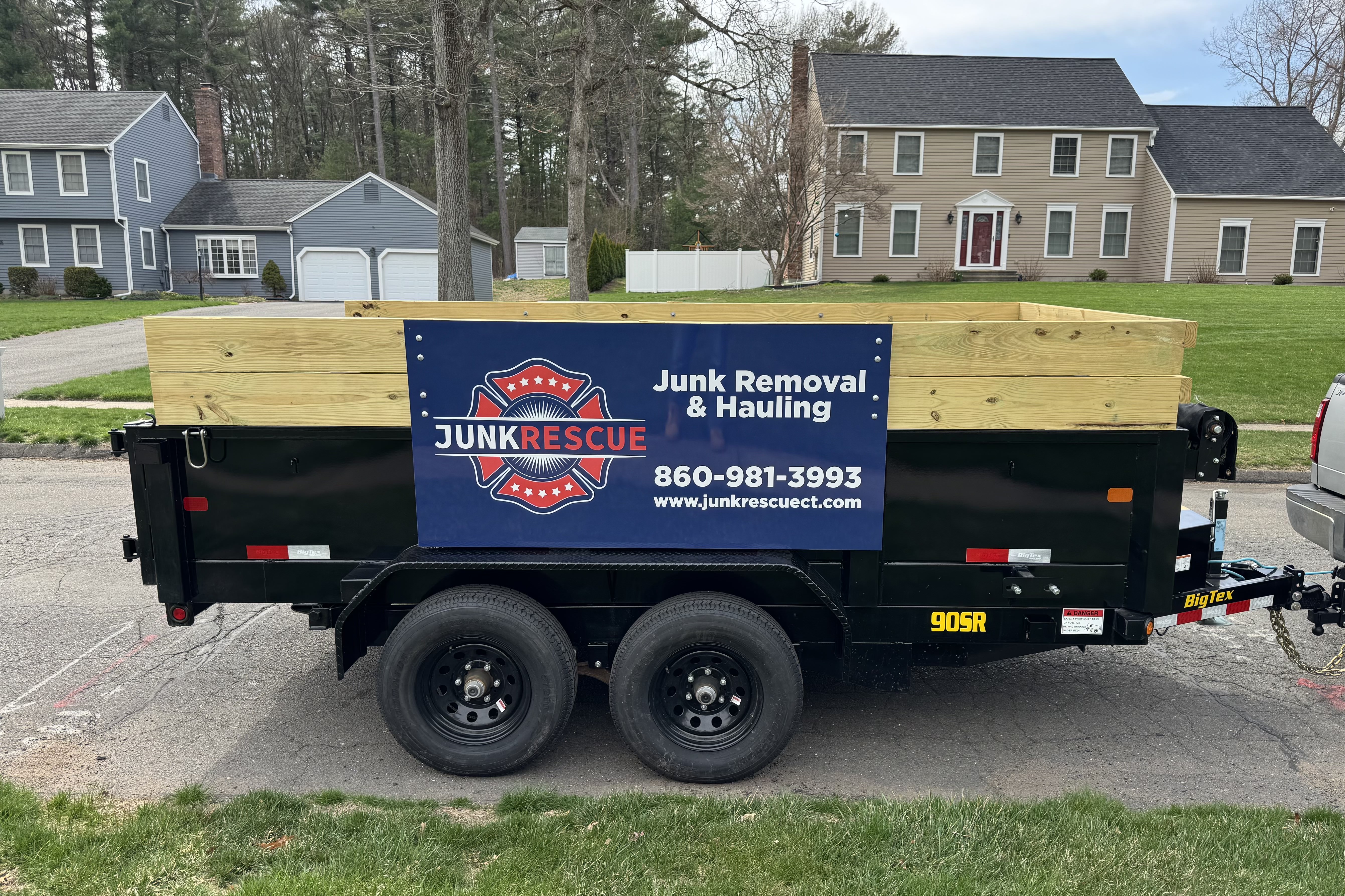 Junk Rescue on the job